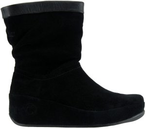 fitflop crush boots black suede